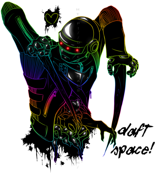 Don't - Daft Punk Is Dead (500x595), Png Download