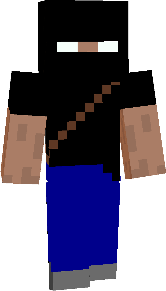 Minecraft Skins Herobrine Download - Graphic Design (676x1182), Png Download