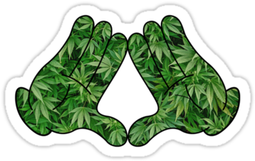 Hands Mickey Mouse Weed Png - Marijuana Door Mat Marijuana Weed Leaf Door Mats Cover (375x360), Png Download