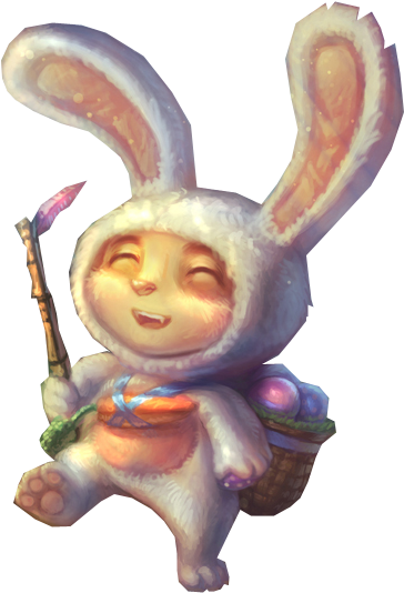 Svg Transparent Library League Of Legends - Teemo Bunny (413x595), Png Download