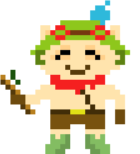 Teemo - Pixel Art (610x520), Png Download