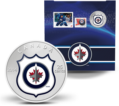 Winnipeg Jets Hockey Logo (388x371), Png Download