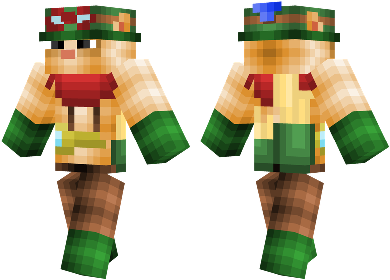 Teemo - Skin De Lol Para Minecraft (804x576), Png Download