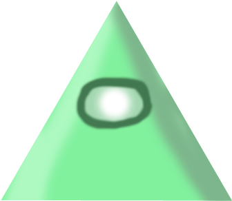 Illuminati Body - Triangle (423x542), Png Download