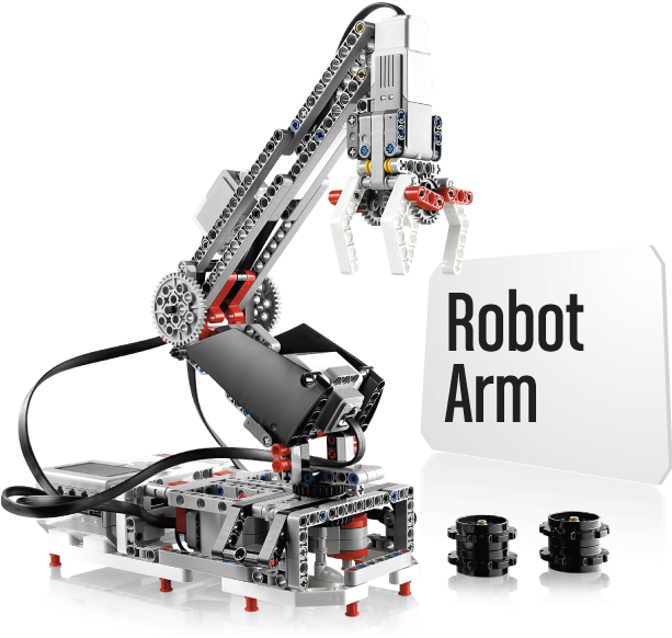 The Lego Mind Storms Set Of Technology Is Basically - Robot Arm Lego Mindstorm (612x612), Png Download