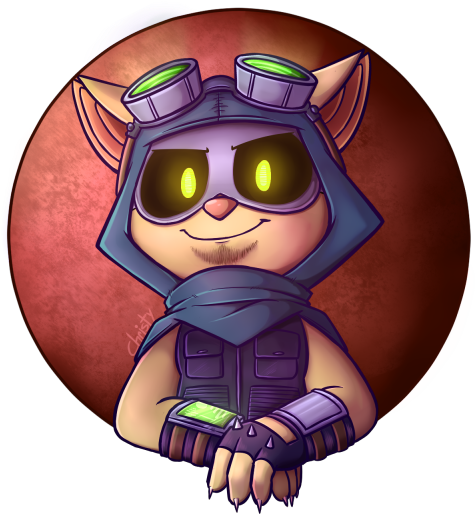 A Little Something I Made For @teemotheyiffer Uwu - Cartoon (500x540), Png Download