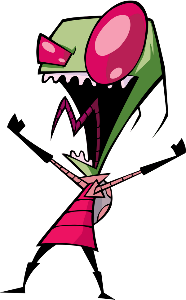 Nickelodeon Games On Twitter - Invader Zim Zim (600x963), Png Download