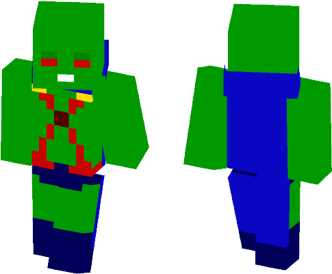 Martianmanhunter (dc) - Lil Uzi Vert Minecraft Skin (584x497), Png Download