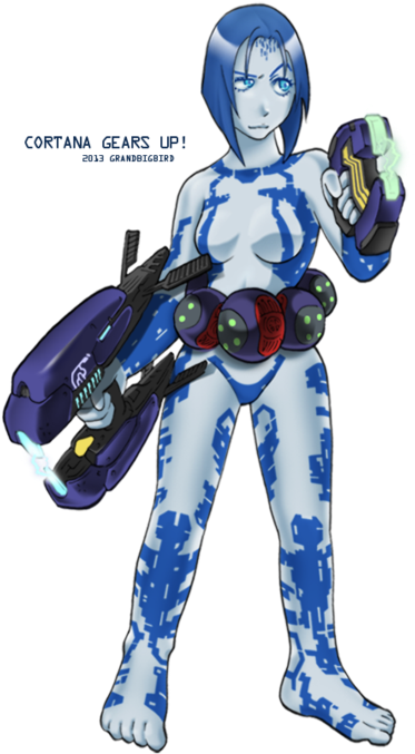 Anime Styled Cortana Anime Style, Halo, Corona, Alone - Pregnant Halo (400x702), Png Download