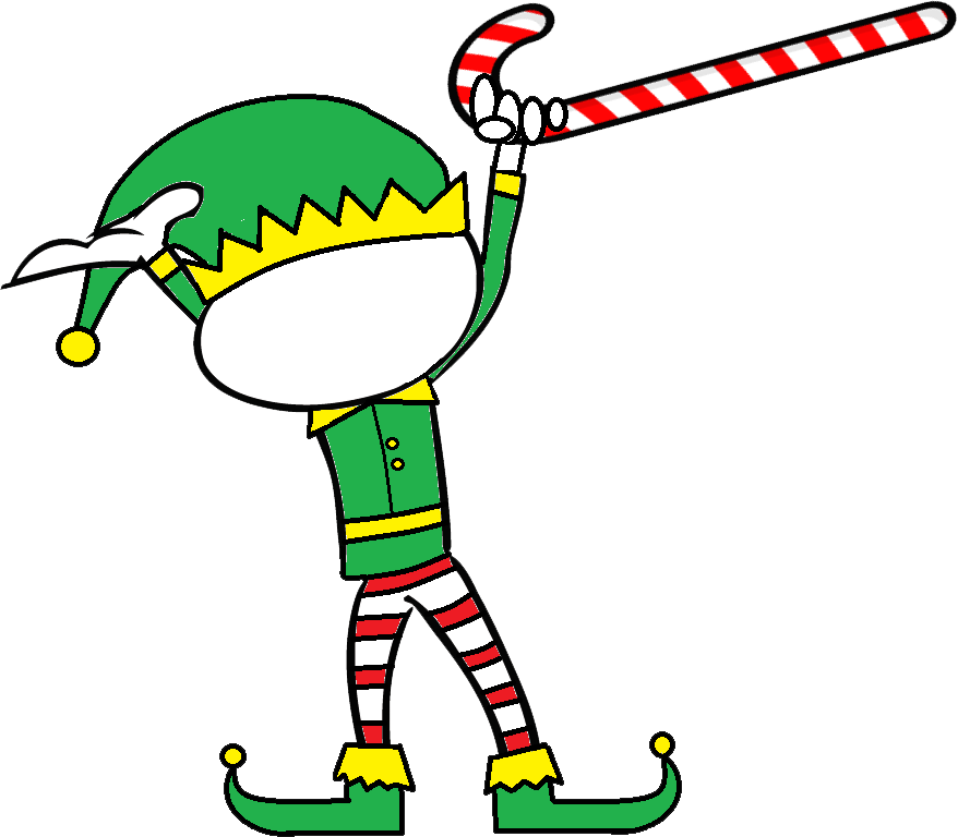 Christmas Elf (878x768), Png Download