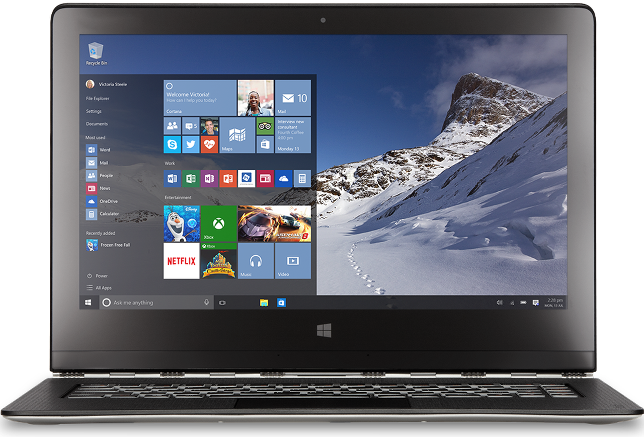 Laptop Windows Png (1280x868), Png Download