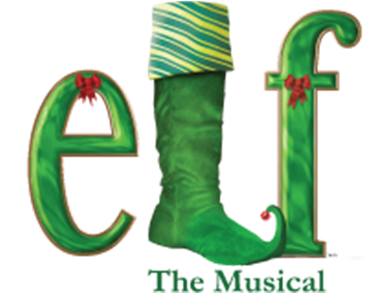 Elf - Elf The Musical Logo Png (500x320), Png Download