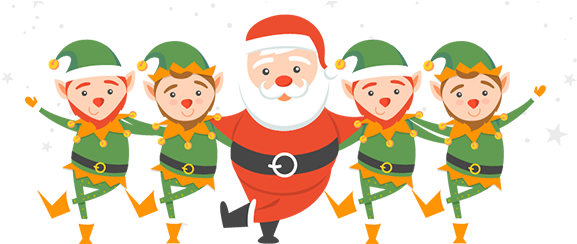 Elf S Eleven Last Minute Diy Christmas - Santa Claus Christmas Keychain, Bisque/dark Olive Green/sandy (600x243), Png Download