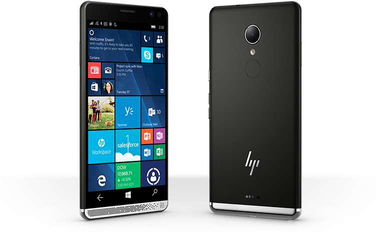 The Hp Elite X3 Is Currently The Highest-end Smartphone - New Windows Phone 2017 (750x500), Png Download