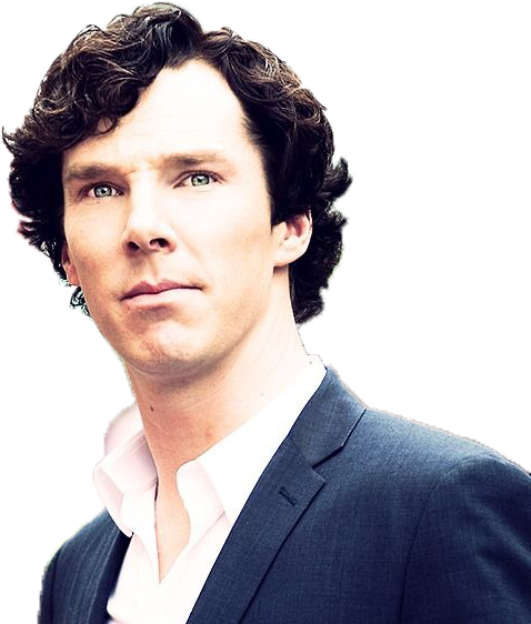Sherlock Holmes Benedict, Mycroft Holmes, Sherlock - Benedict Cumberbatch Png (500x600), Png Download