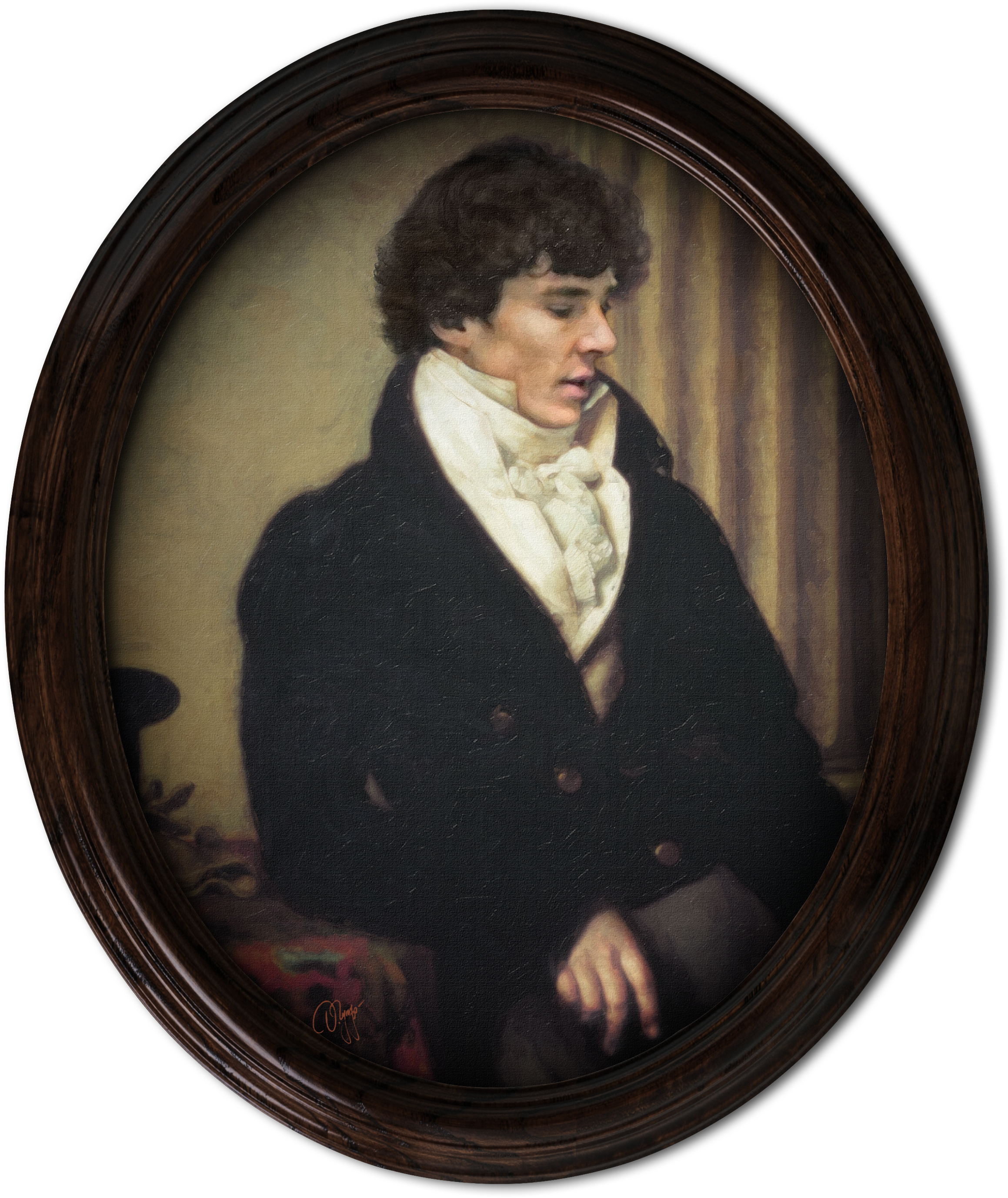 All Times Sherlock - Portrait Of Sergei Uvarov (2318x2754), Png Download