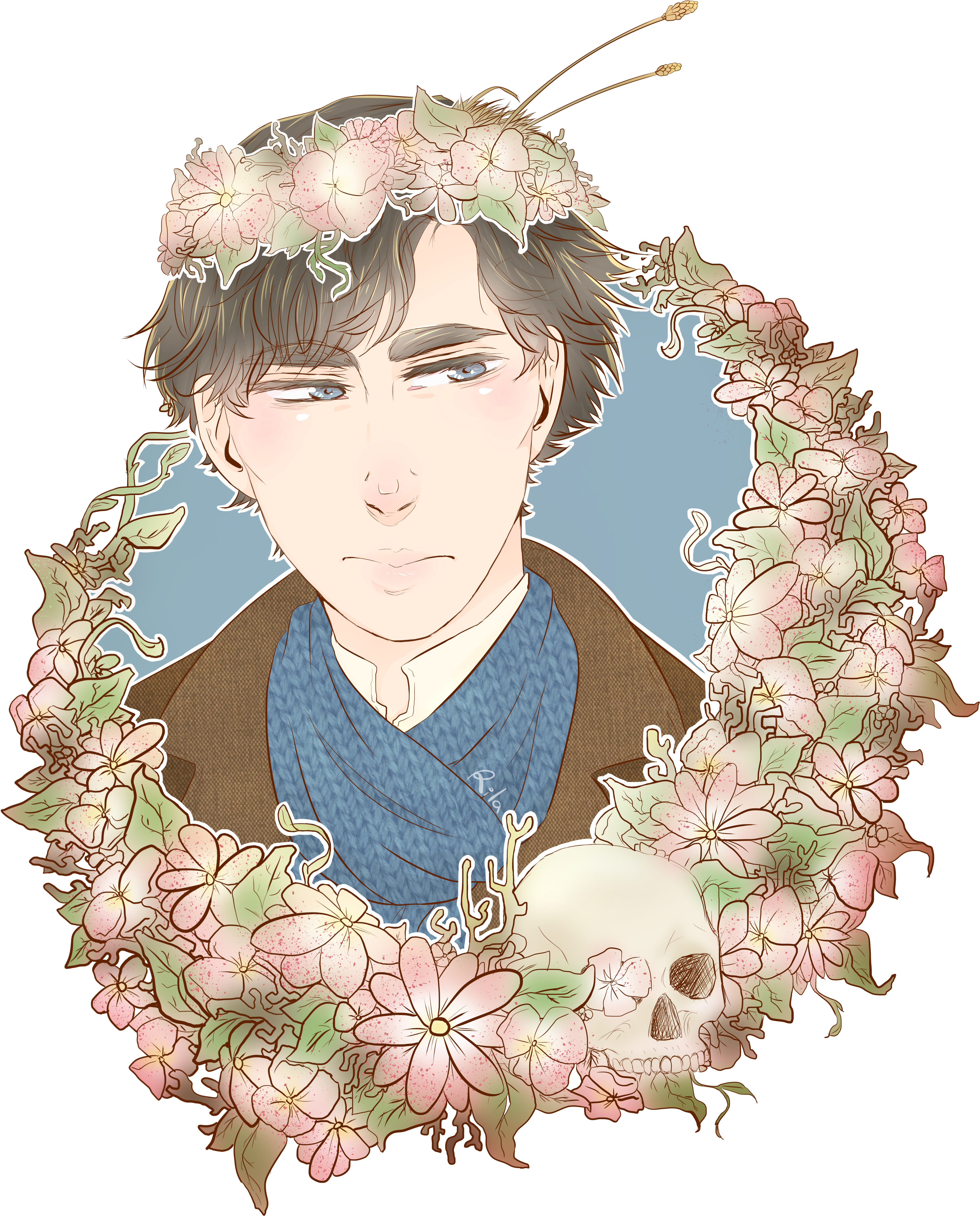 Sherlock - Headpiece (4961x7016), Png Download