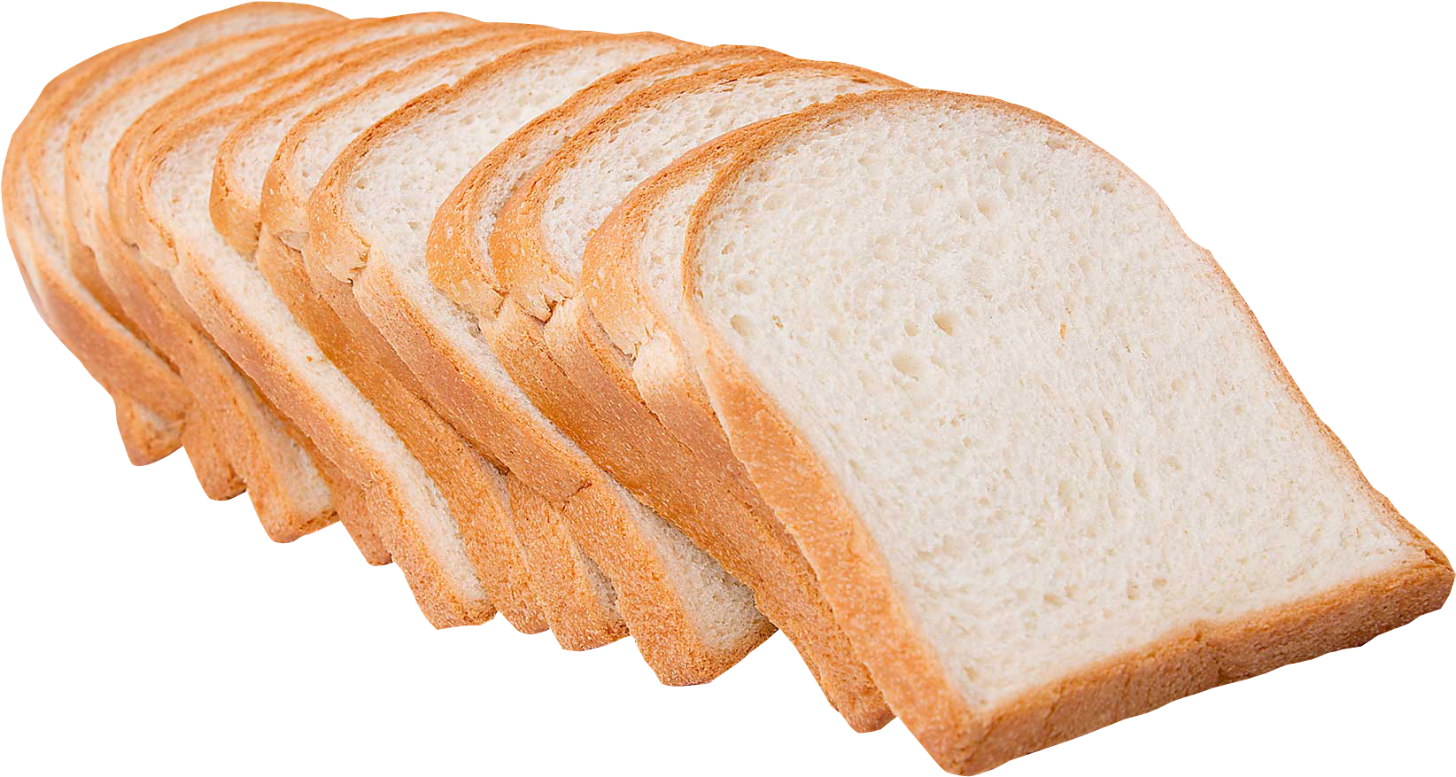 Sliced White Bread Transparent Png Image - Bread Transparent (1762x1011), Png Download