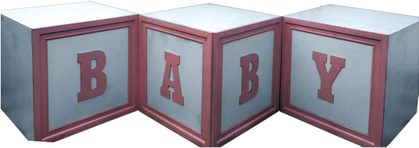 Baby Block Png (600x450), Png Download