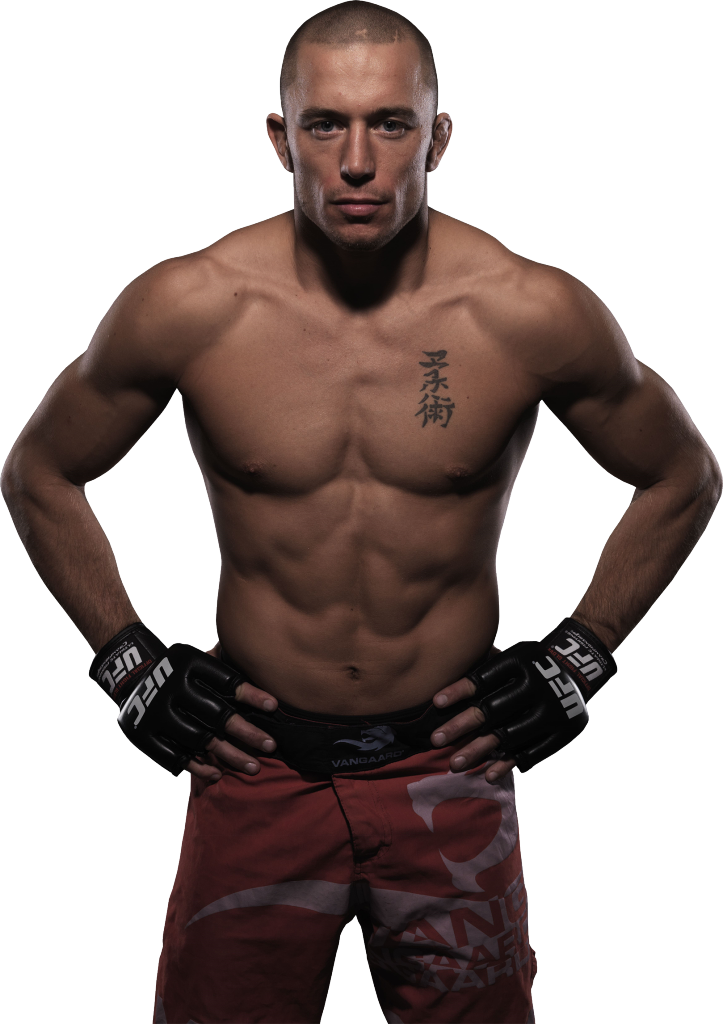 Image Detail For -gsp Remains King Of The Ufc Welterweights - Georges St Pierre Hair (723x1024), Png Download