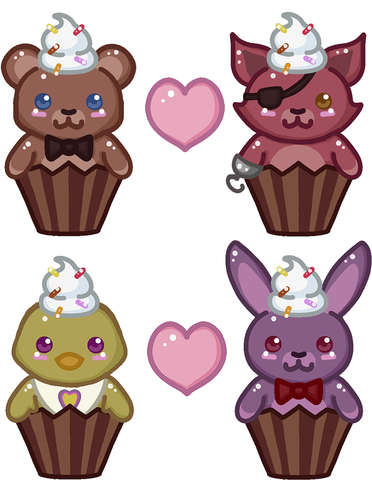 Five Nights At Freddy - Cute Freddy Fazbear Crew (800x1000), Png Download