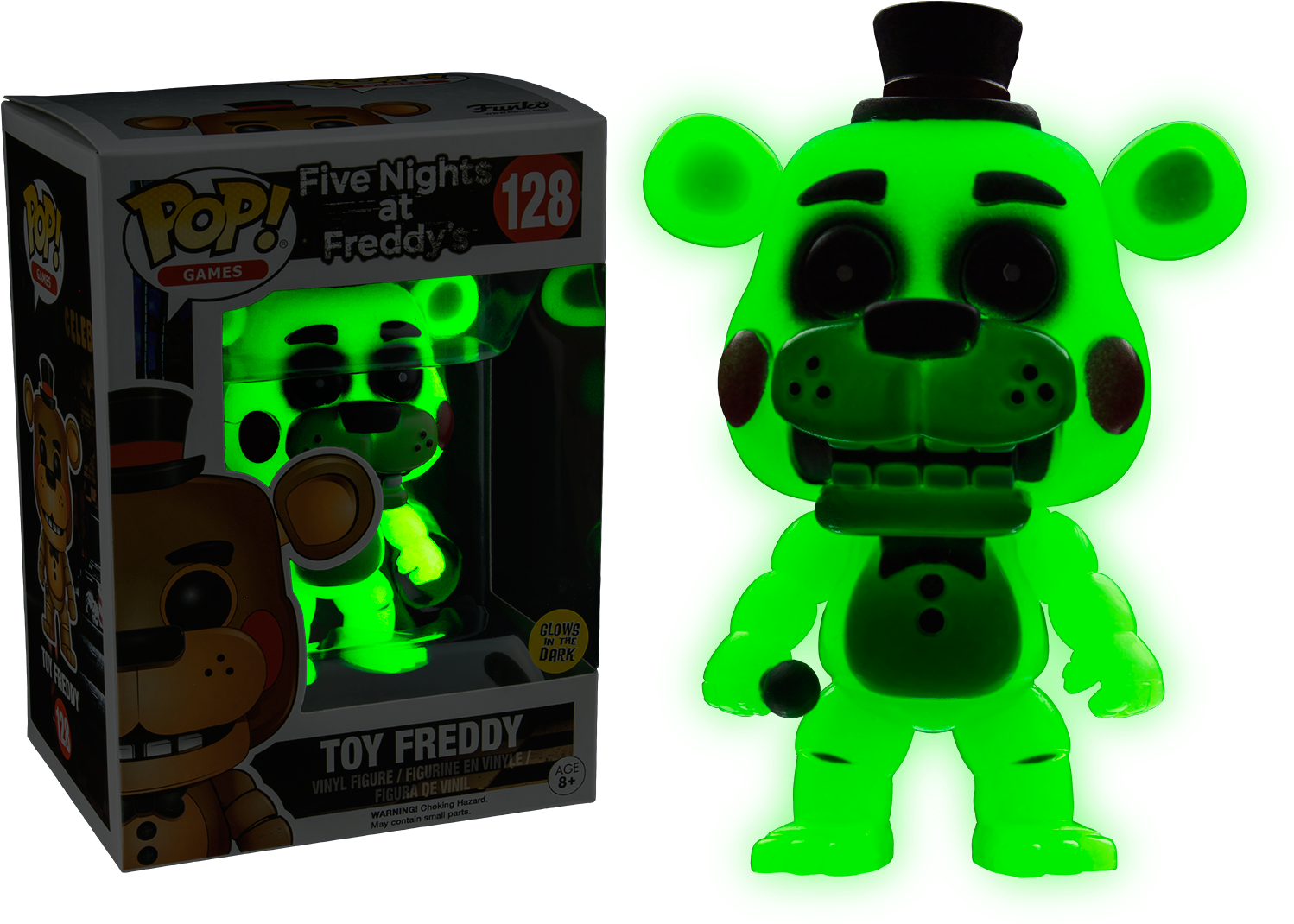 Five - 5 Nights At Freddy's Pop Vinyl (1500x1080), Png Download