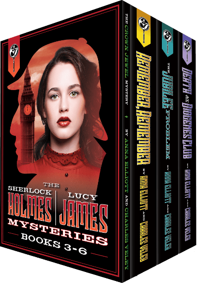 The Sherlock Holmes And Lucy James Mystery Series Box - Mystery (400x569), Png Download