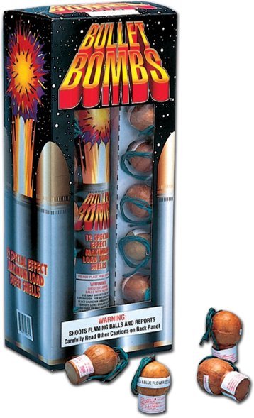 Bullet Bombs (358x589), Png Download