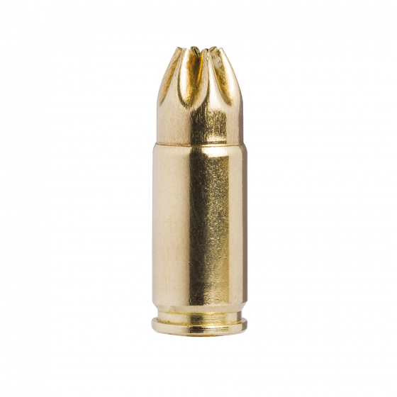 Mm Blank Star Crimp - 9×19mm Parabellum (560x560), Png Download