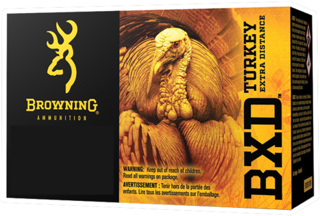 Browning Ammo B193912035 Bxd Extra Distance Turkey - Browning Bxd Turkey (480x321), Png Download