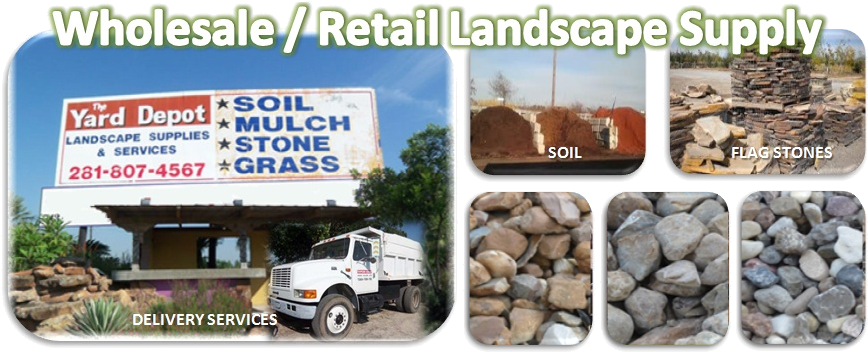 Wholesale Landscape Supplier Houston - The Yard Depot (962x378), Png Download