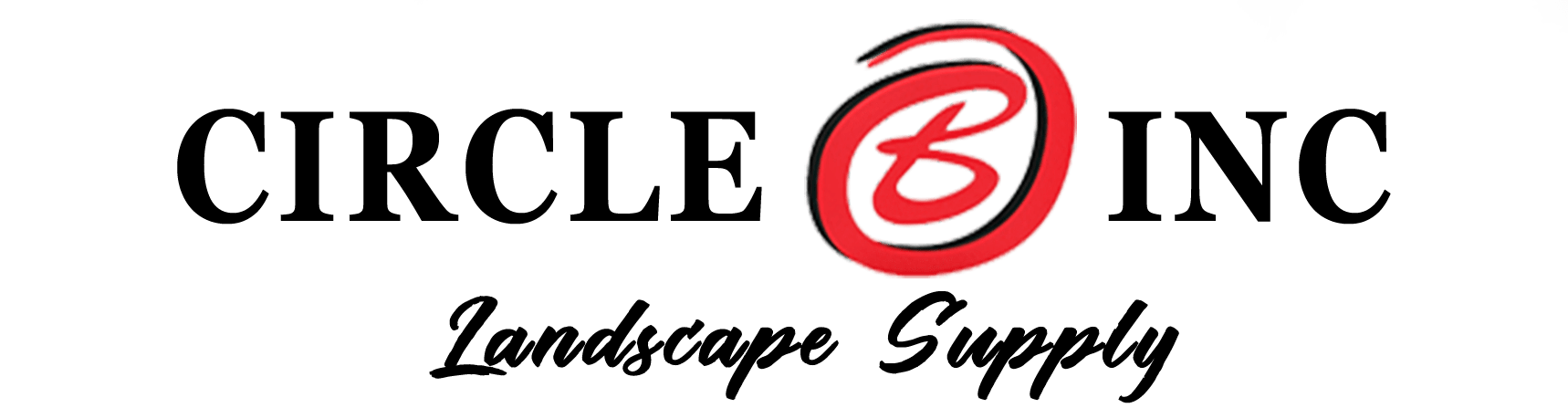 Circle B Landscape Supply - Soil (1718x447), Png Download