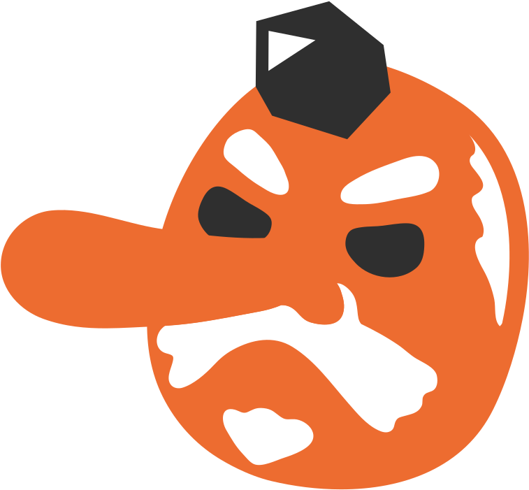 File - Emoji U1f47a - Svg - Japanese Goblin Emoji Meme (768x768), Png Download