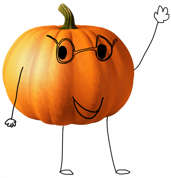 Download Orange Clipart Calabaza Pumpkin Bread Clip - Pumpkin (576x600), Png Download