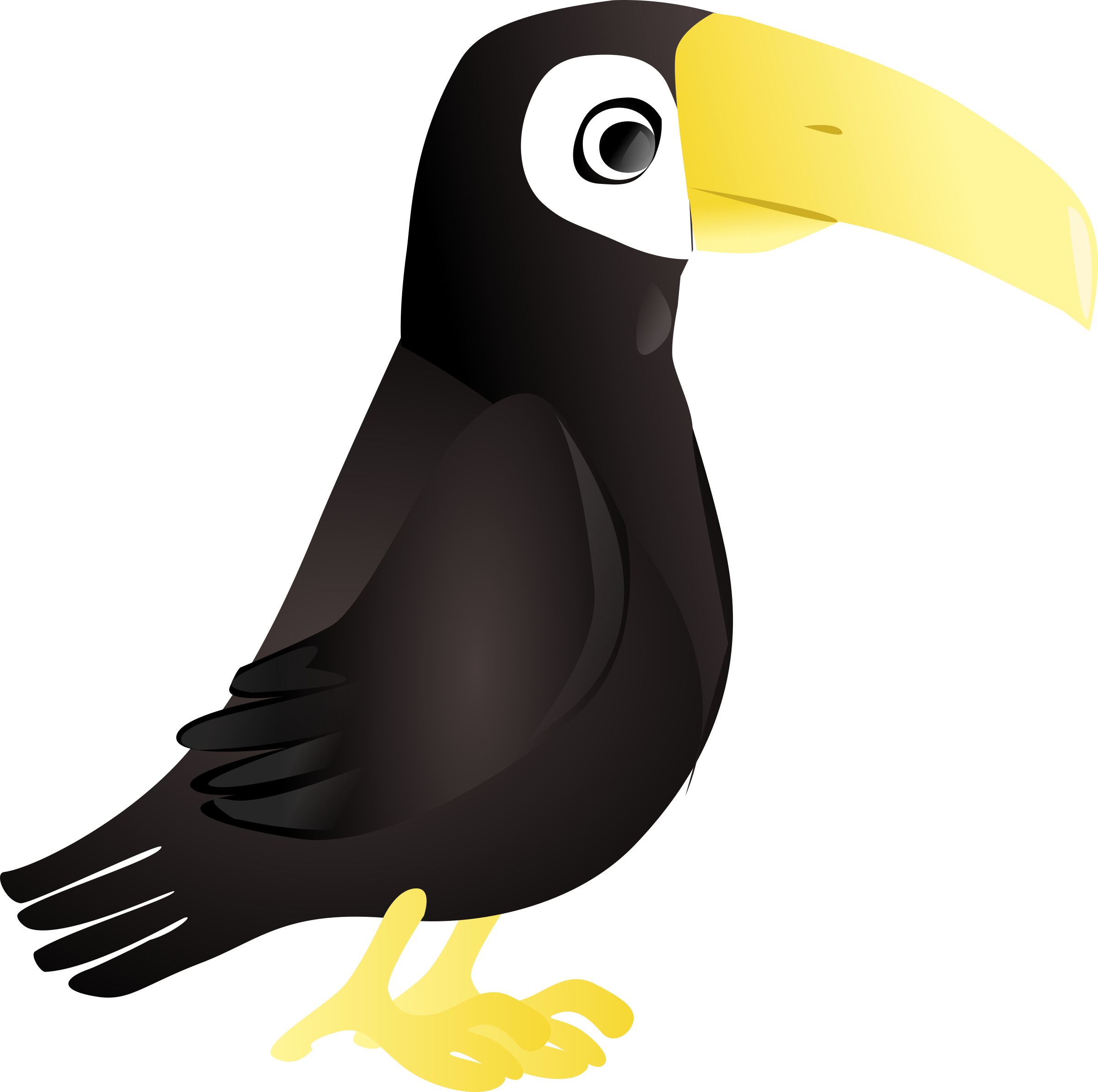 This Free Icons Png Design Of Simple Toucan (2400x2387), Png Download