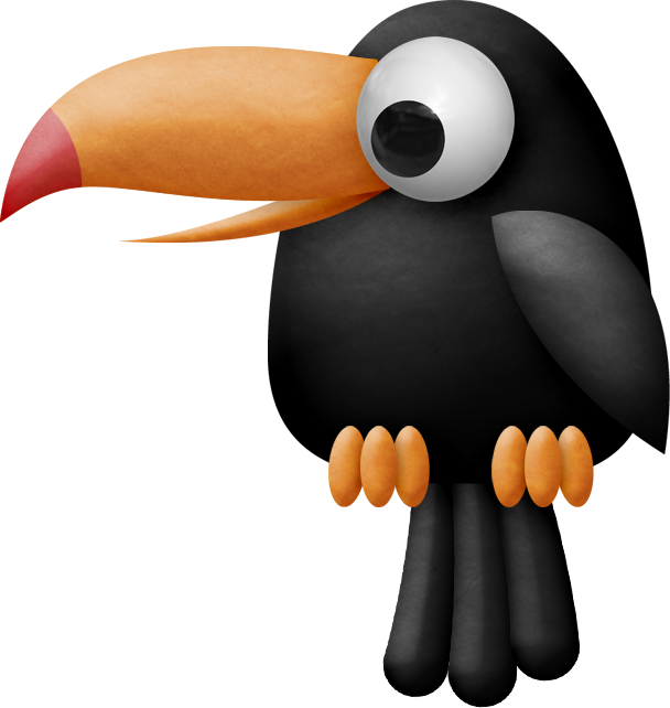 Toucan - Clip Art (608x642), Png Download