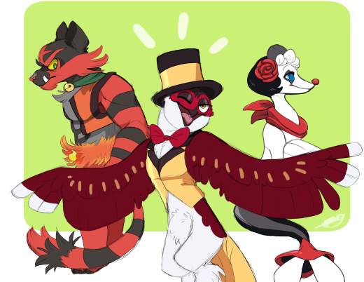 Png Transparent Stock Decidueye Dailyreport Tumblr - Cartoon (500x385), Png Download