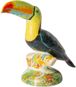 Royal Crown Derby - Rio Toucan (400x400), Png Download