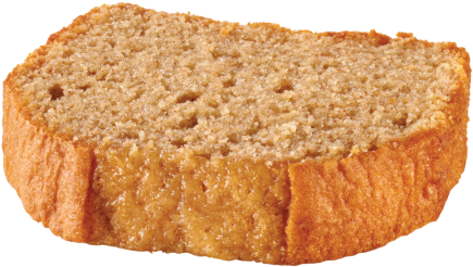 Banana Loaf Cake - Banana Bread (480x302), Png Download