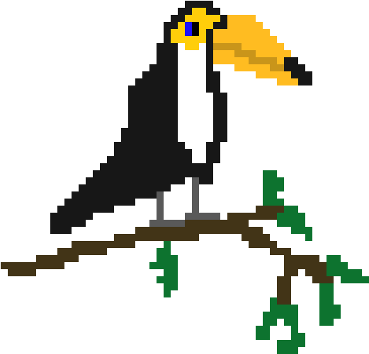 Le Toucan - Parrot (550x520), Png Download