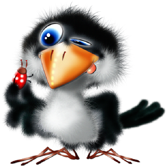 Toucan Clipart Animated - Transparent Background Clipart Cute Birds (600x600), Png Download