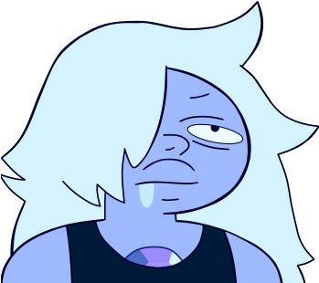 Amethyst Looks Awesome Emote - Steven Universe Amethyst Face (350x350), Png Download