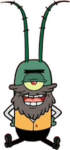 Krabby Patty 31 Png Encyclopedia - Plankton (250x500), Png Download