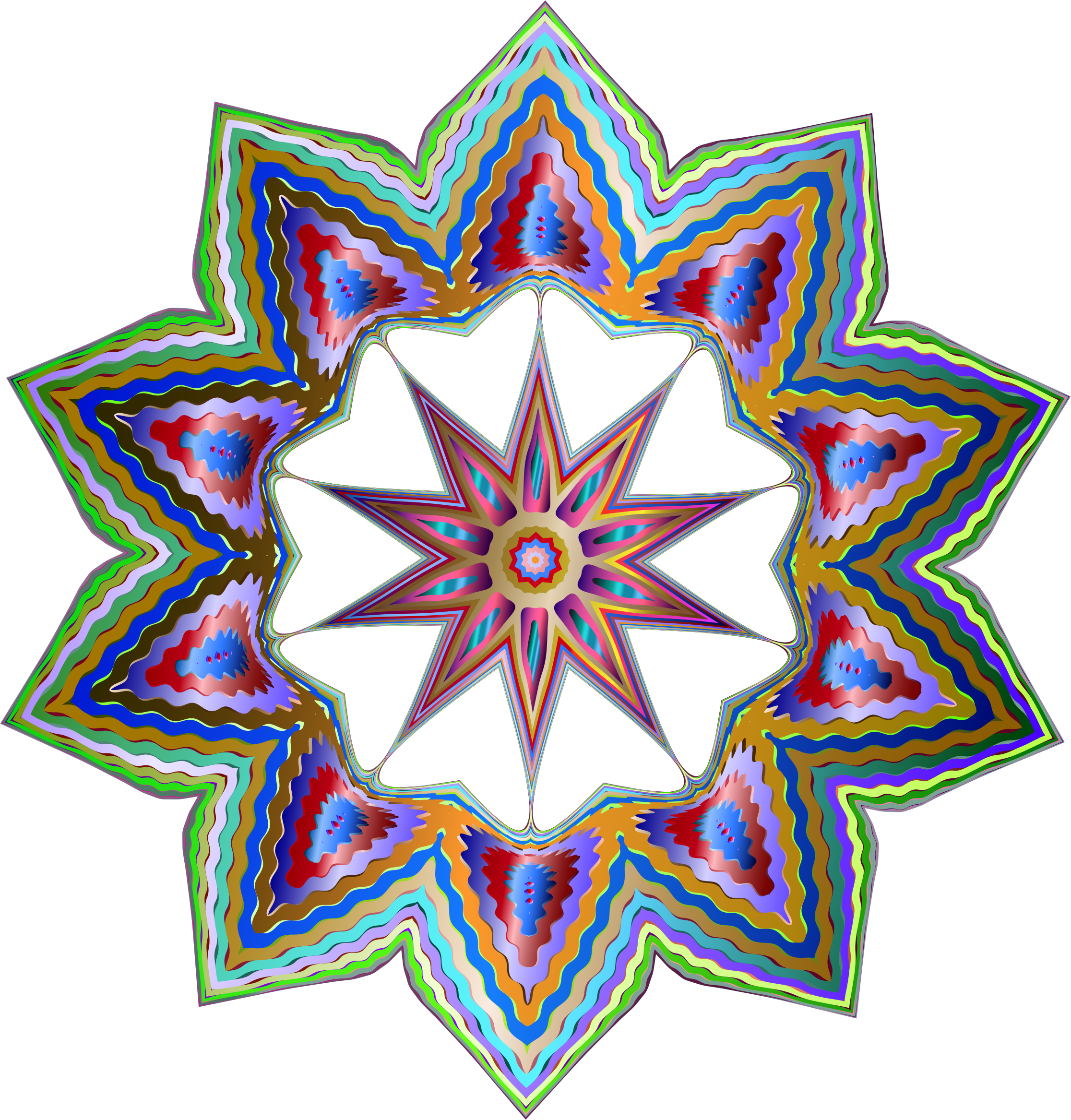 This Free Icons Png Design Of Psychedelic Geometry (2232x2334), Png Download