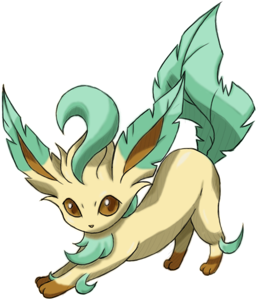 Free Icons Png - Pokemon Leafeon Png (720x720), Png Download