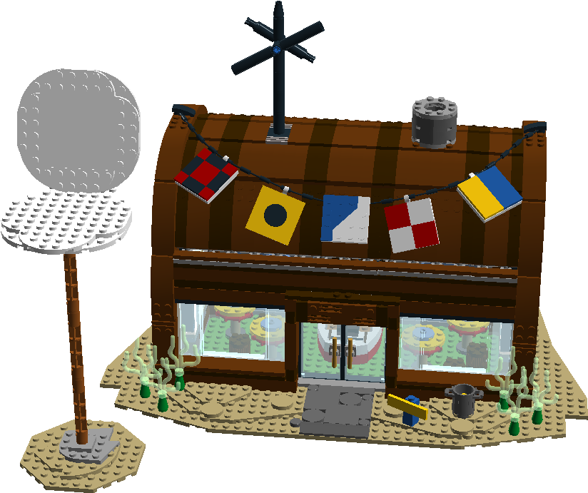 And A Handful Of Play Features Such As A Collapsing - Spongebob Squarepants (1040x691), Png Download