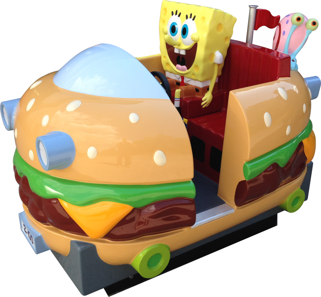 Spongebob Kiddie Ride - Spongebob Ride (1024x947), Png Download