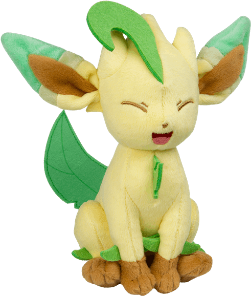 Pokemon Leafeon Plush (600x600), Png Download