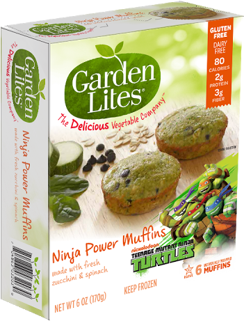 My Sons All Say The Krabby Patty Square Muffins Taste - Garden Lites Muffins, Chocolate Krabby Square - 6 Muffins, (400x489), Png Download