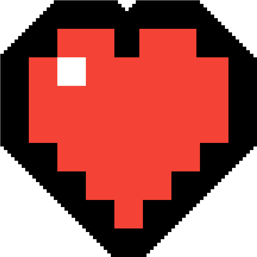 Minecraft Heart 2hp - Minecraft Heart Png (1200x1200), Png Download